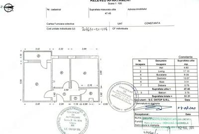 Apartament 2 camere decomandat, 51 mp - in vecinatatea scolii 37 / DORALY MALL - 10