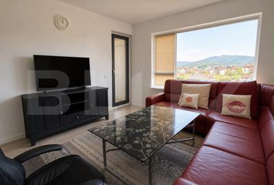 Apartament cu 2 camere semidecomandat, mobilat în Noua
