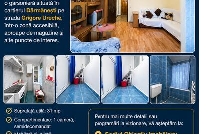 Garsoniera de vânzare ETAJ 2,  Dărmănești - 11