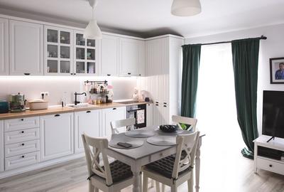 Apartament cu 2 camere semidecomandat, mobilat în Florești
