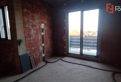 Duplex 5 camere, Becicherecu Mic - Garaj, terasa, Interior la Rosu - 21