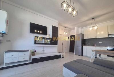 Apartament cu 2 camere semidecomandat, mobilat în Giurgiului