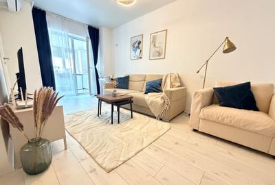 Apartament cu 2 camere semidecomandat, mobilat în Parcul Carol