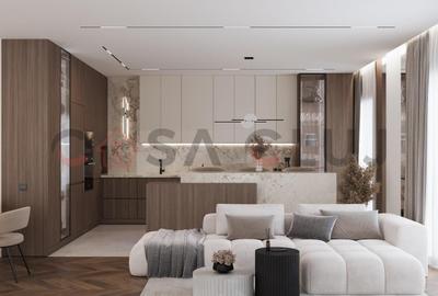 Apartament cu 3 camere semidecomandat în Europa