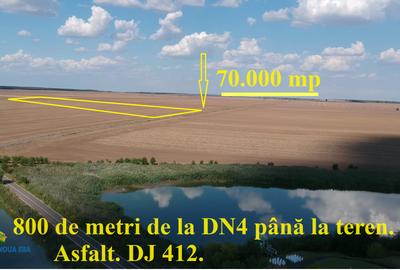 Teren cu PUZ aprobat, între lacuri, păduri și București. Superb. Zona Frumusani. - 1