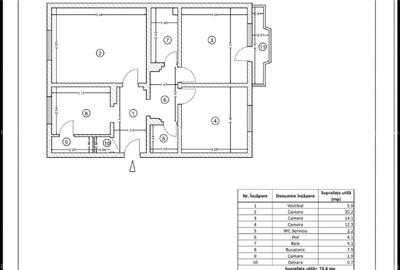 3 camere - 13 septembrie - Novaci - 11