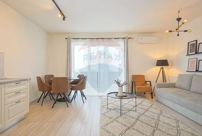 Apartament cu 2 camere semidecomandat, mobilat în Avantgarden