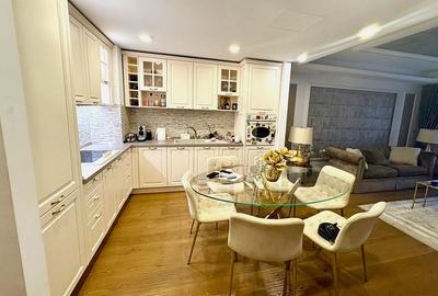 Apartament cu 3 camere semidecomandat, mobilat în Herăstrău