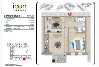 Apartament 2 camere, ansamblu finalizat. Programează o vizionare! - 5