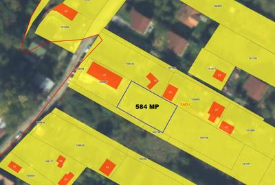 Teren Construcții intravilan de 584 mp, în Sadu