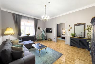 Apartament cu 2 camere semidecomandat, mobilat în Central