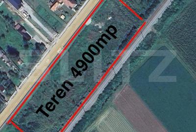Teren agricol extravilan de 4900 mp, în Livada (Iclod)