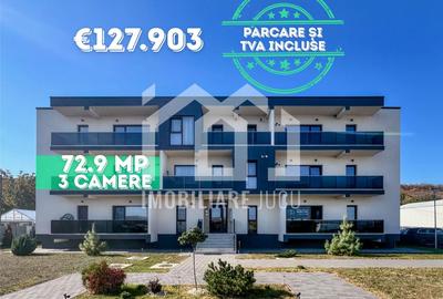 Apartament 3 camere, Bloc nou, Parcare inclusa, Jucu de Mijloc (AP.7) - 1