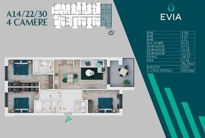 4 camere cu 3 băi | Parc si Pista de alergare in ansamblu | N Teclu - 4