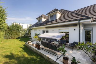 Casă deosebită în Balotești, stil bavarez, 260 mp utili, teren 556 mp și garaj - 45