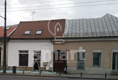 Casa cu spatiu comercial si locuinta 100 mp, strada Motilor - 1