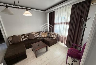 Apartament cu 2 camere semidecomandat, mobilat în Moșilor