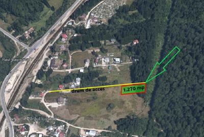 Teren Construcții intravilan de 1270 mp, în Malul Ursului