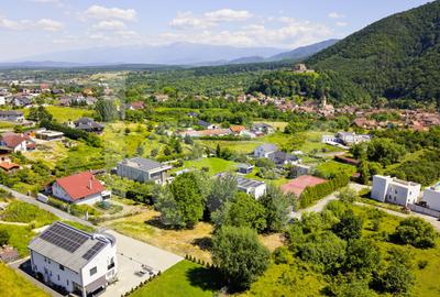 Teren 1340 mp în Cisnădioara – Cu Vedere la Cetatea Medievală și Munții Făgăraș - 8