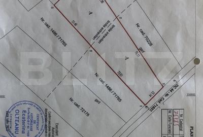 Teren Construcții intravilan de 3900 mp, în Mereni (Conțești)