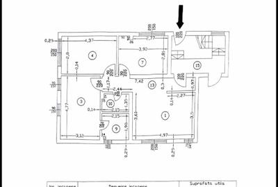Apartament cu 3 camere decomandat, mobilat în Berceni