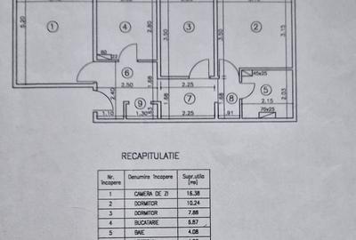Comision 0! Apartament 3 camere, etaj 3/4, bloc 1980, fara risc, Galata - 7