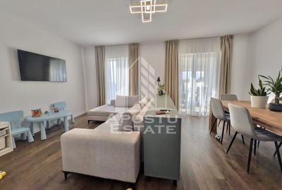 Duplex cu 4 camere si 2 bai complet mobilat si utilat in Giroc. - 1