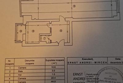 Unirii 5min,bloc 1993,amvelopat,et 1,su 103mp,decomandat,4 camere,baie+gr sanit. - 11