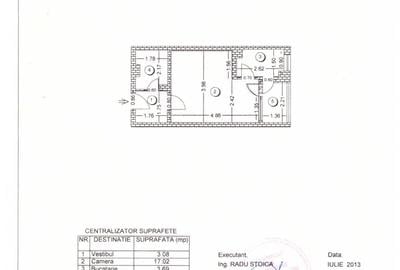 Garsonieră moderna, utilată, 31 mp,15min metrou Brâncoveanu,comision 0 - 10
