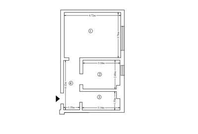 Apartament 1 camera, BLOC NOU - zona Bucium / Comision 0% - 7
