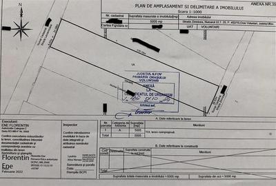 Vanzare teren 5000 mp.Voluntari A3 - 3
