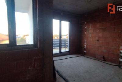 Duplex 5 camere, Becicherecu Mic - Garaj, terasa, Interior la Rosu - 22