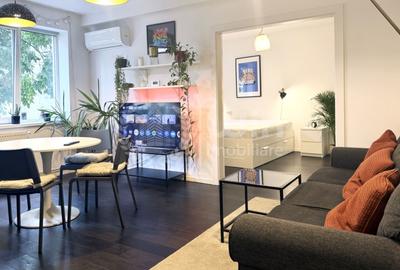 Apartament cu 3 camere semidecomandat, mobilat în Semicentral