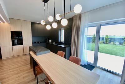 Vilă nouă cu bucătărie, cartier premium, pădure, lac, centru Corbeanca - 10