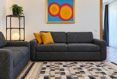 Apartament cu 2 camere semidecomandat, mobilat în Aviației