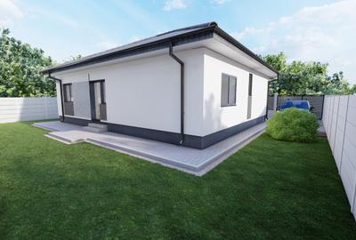 CASĂ NOUĂ INDIVIDUALĂ – 3 DORMITOARE – TEREN 335 MP – LA CHEIE – 130.000€ - 3