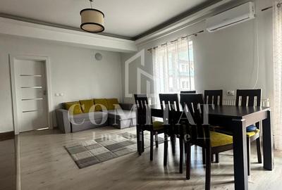 Apartament cu 4 camere semidecomandat, mobilat în Florești