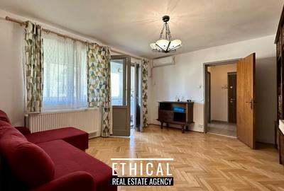 Apartament cu 3 camere semidecomandat, mobilat în Veteranilor
