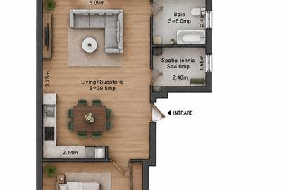 Duplex 3 Camere - Mosnita Veche - 0% COMISION - 6