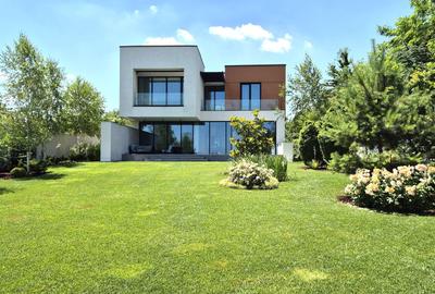 Smart-Home nZEB spectaculoasa Bucuresti Sector 1 cu deschidere lac -teren 2000mp - 2