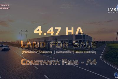 Teren Construcții intravilan de 44700 mp, în Exterior Vest
