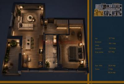 13 min Metrou | 2 Camere | lift | premium | Pallady - 3