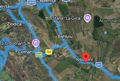 Teren agricol intravilan de 1000 mp, în Iosupeni