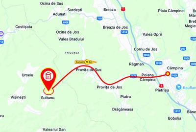 Teren Construcții intravilan de 4044 mp, în Sultanu