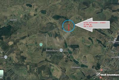 Teren extravilan in Feiurdeni cu acces din Campenesti, 11600 mp - 1