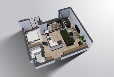 Apartament cu doua camere langa Parcul Botanic- Alenia Botanic Park - 2