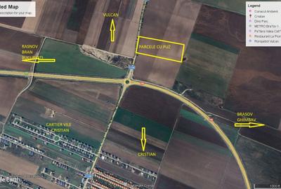 Teren Construcții intravilan de 470 mp, în Cristian
