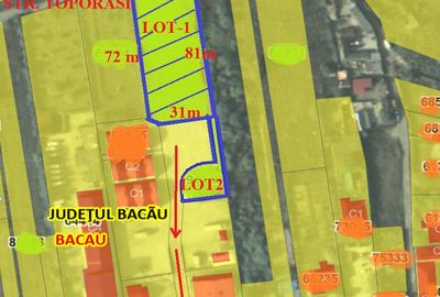 Teren intravilan de vanzare, 3000 mp, Izvoare, Bacau - 5