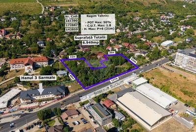Teren Construcții intravilan de 6949 mp, în Bucium