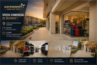 Spațiu comercial, de 400 mp, în Central
